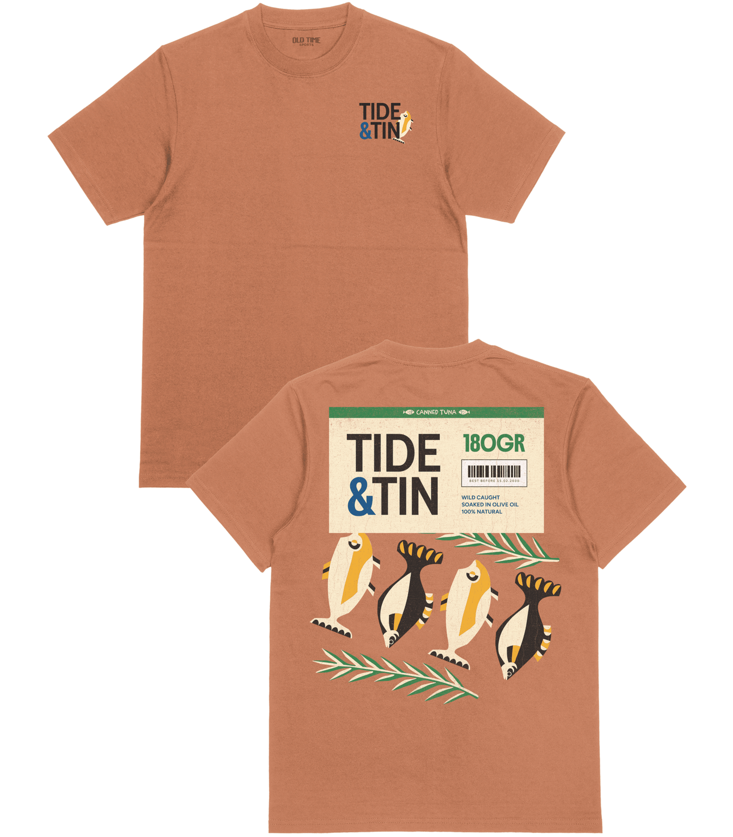 Tide & Tin T-Shirt - Old Time Sports