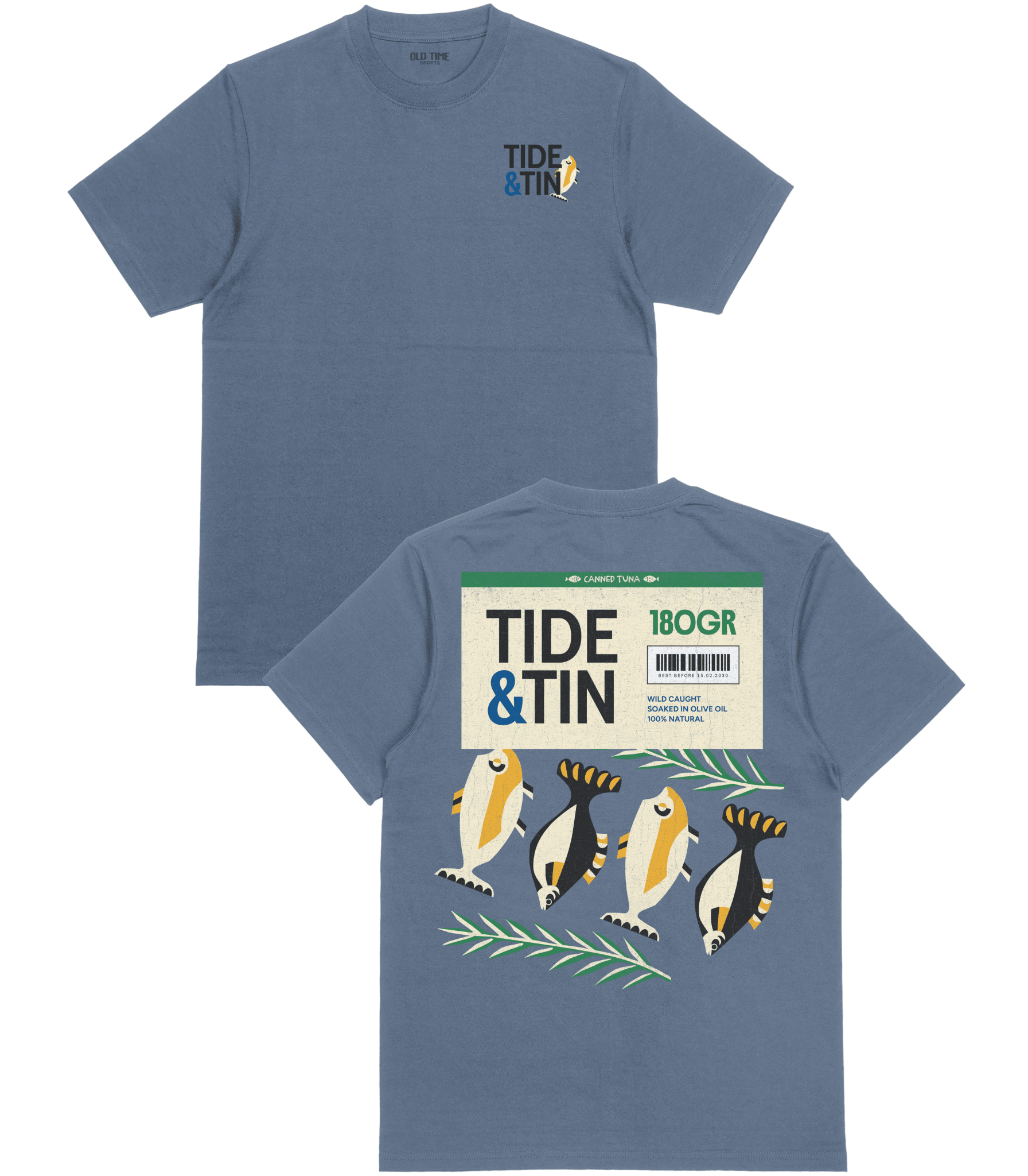 Tide & Tin T-Shirt - Old Time Sports