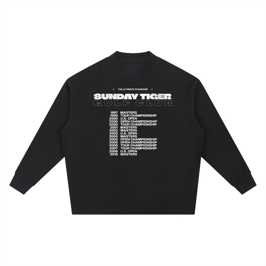 Tiger Day Knitted Sweater - Old Time Sports