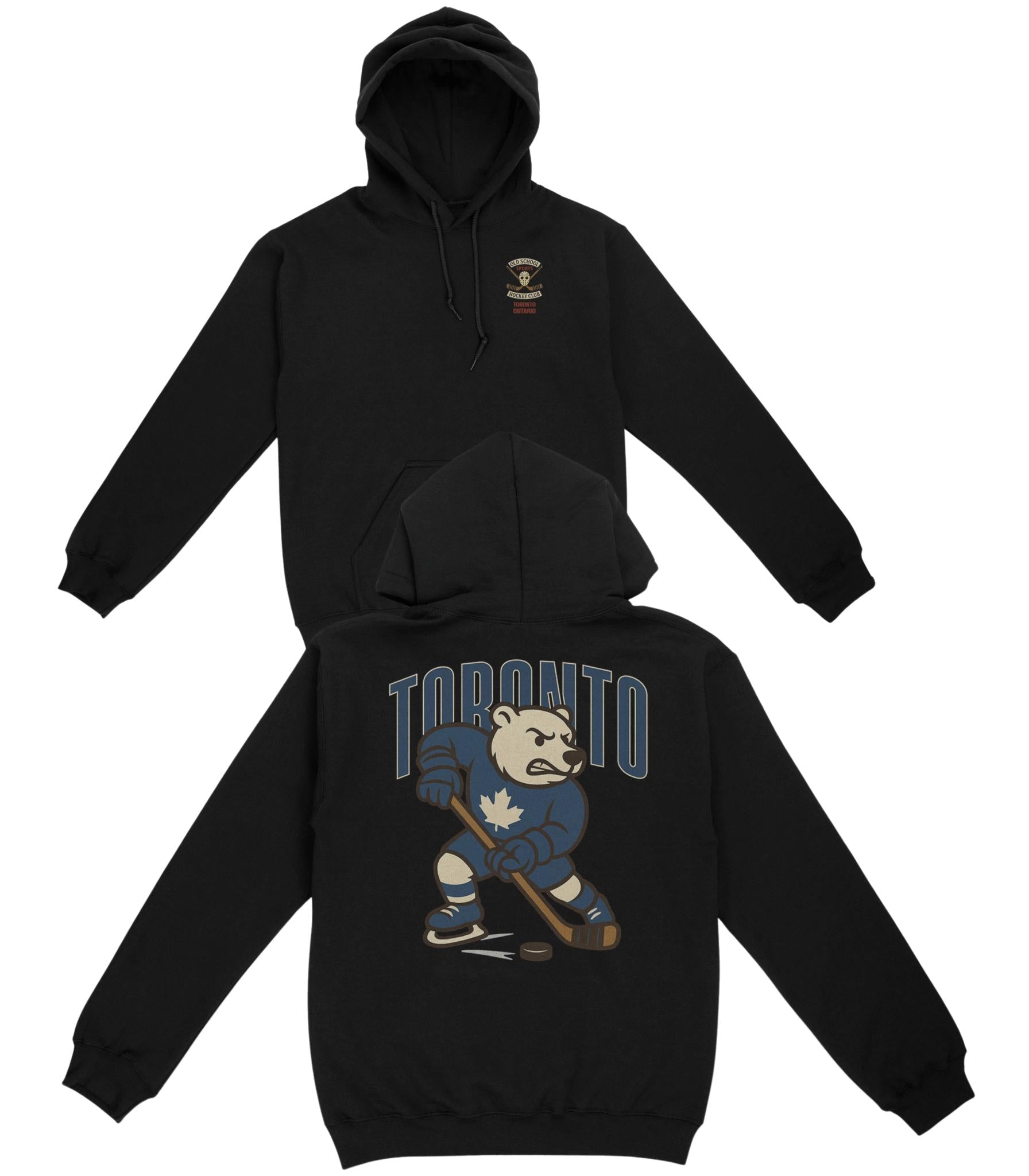 Toronto Hockey v1 Basic Hoodie