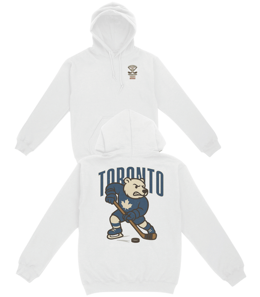 Toronto Hockey v1 Basic Hoodie - Old Time Sports