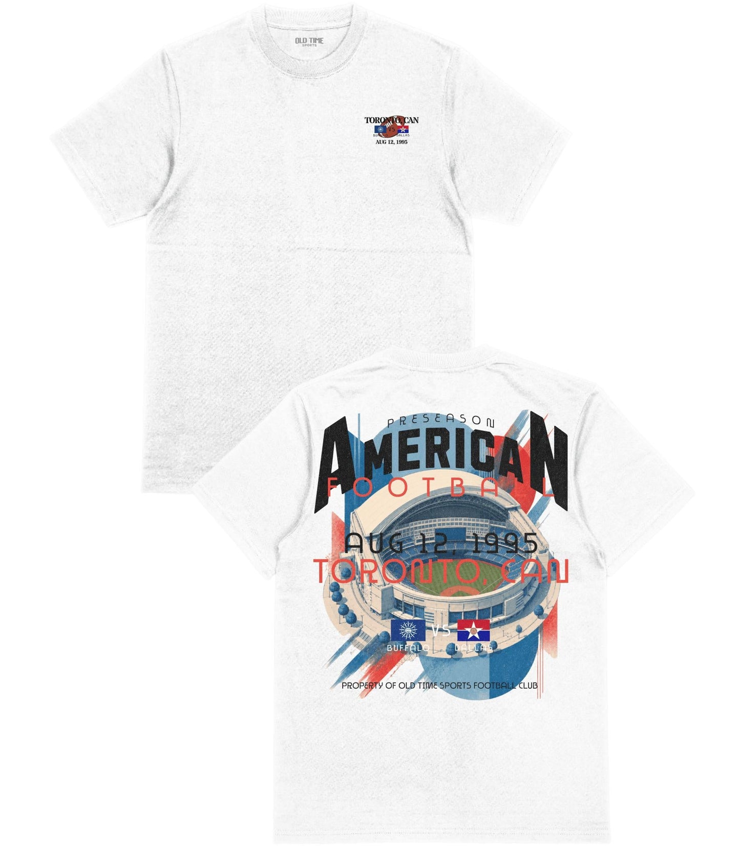 Toronto Preseason T-Shirt - Old Time Sports