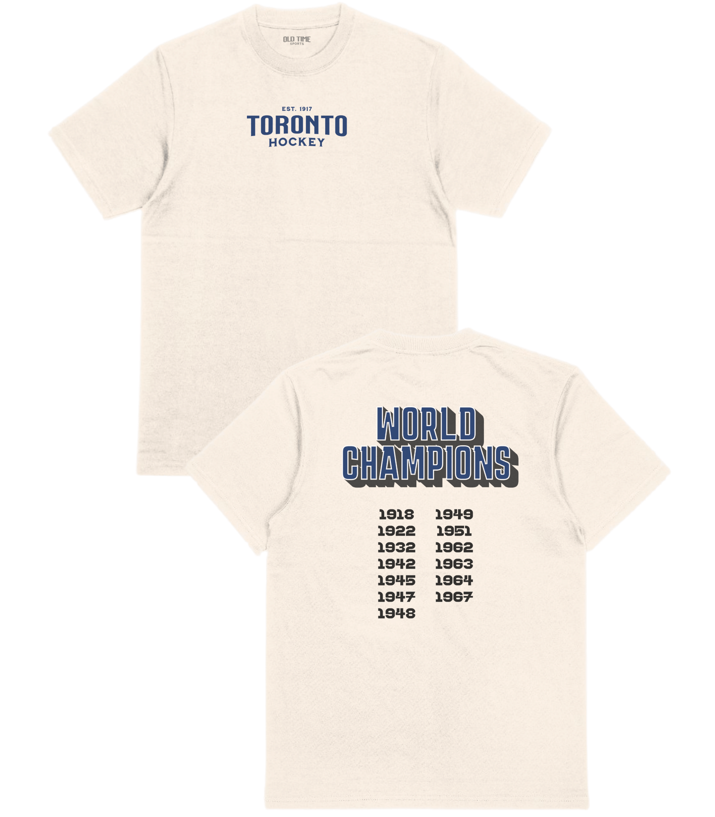 Toronto World Champions T-Shirt - Old Time Sports