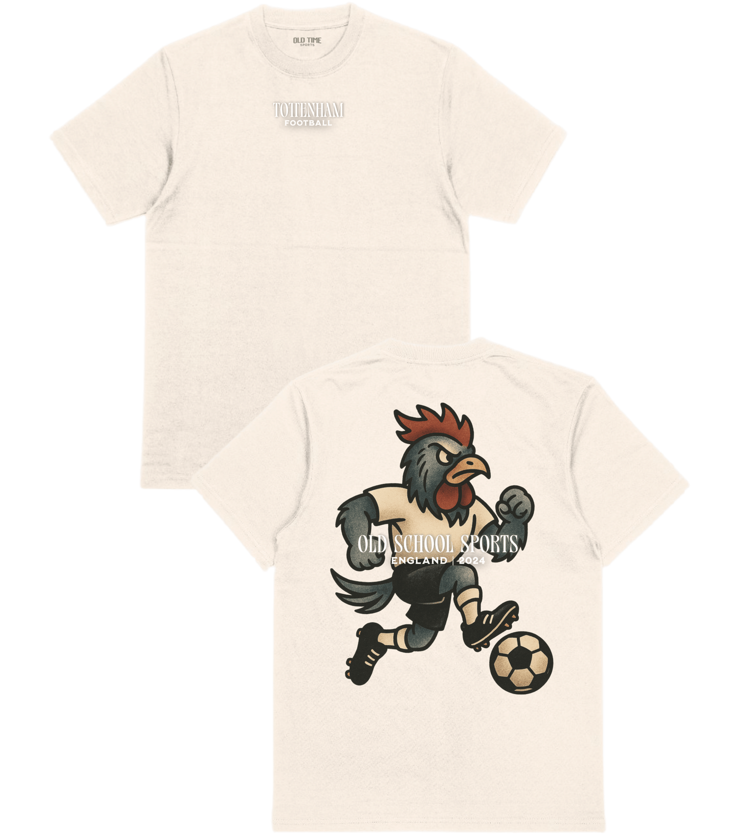 Tottenham Football v2 T-Shirt - Old Time Sports