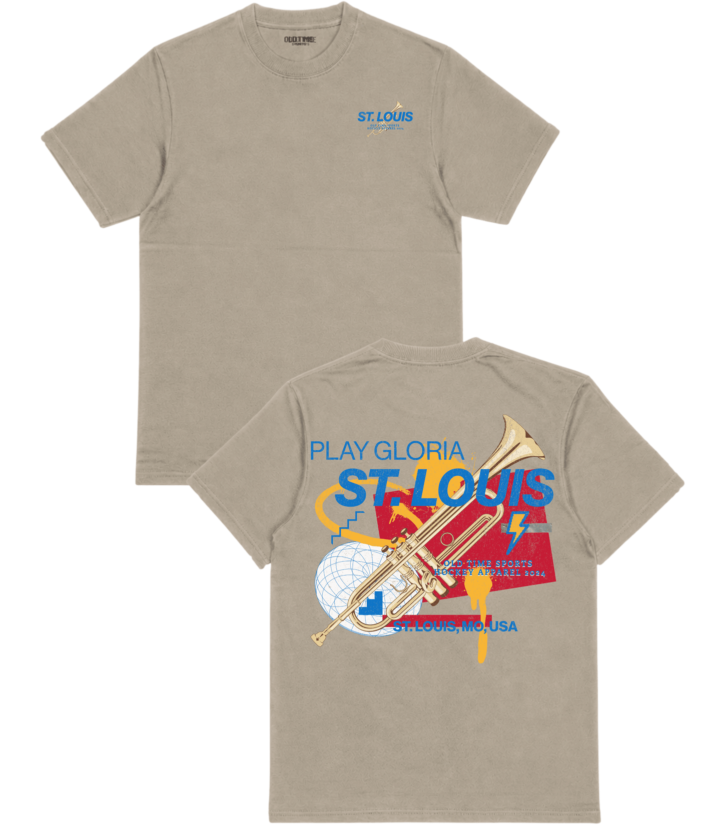 Trumpet T-Shirt - Old Time Sports