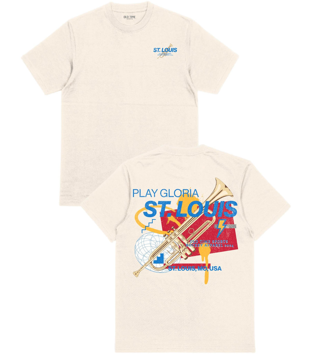 Trumpet T-Shirt - Old Time Sports