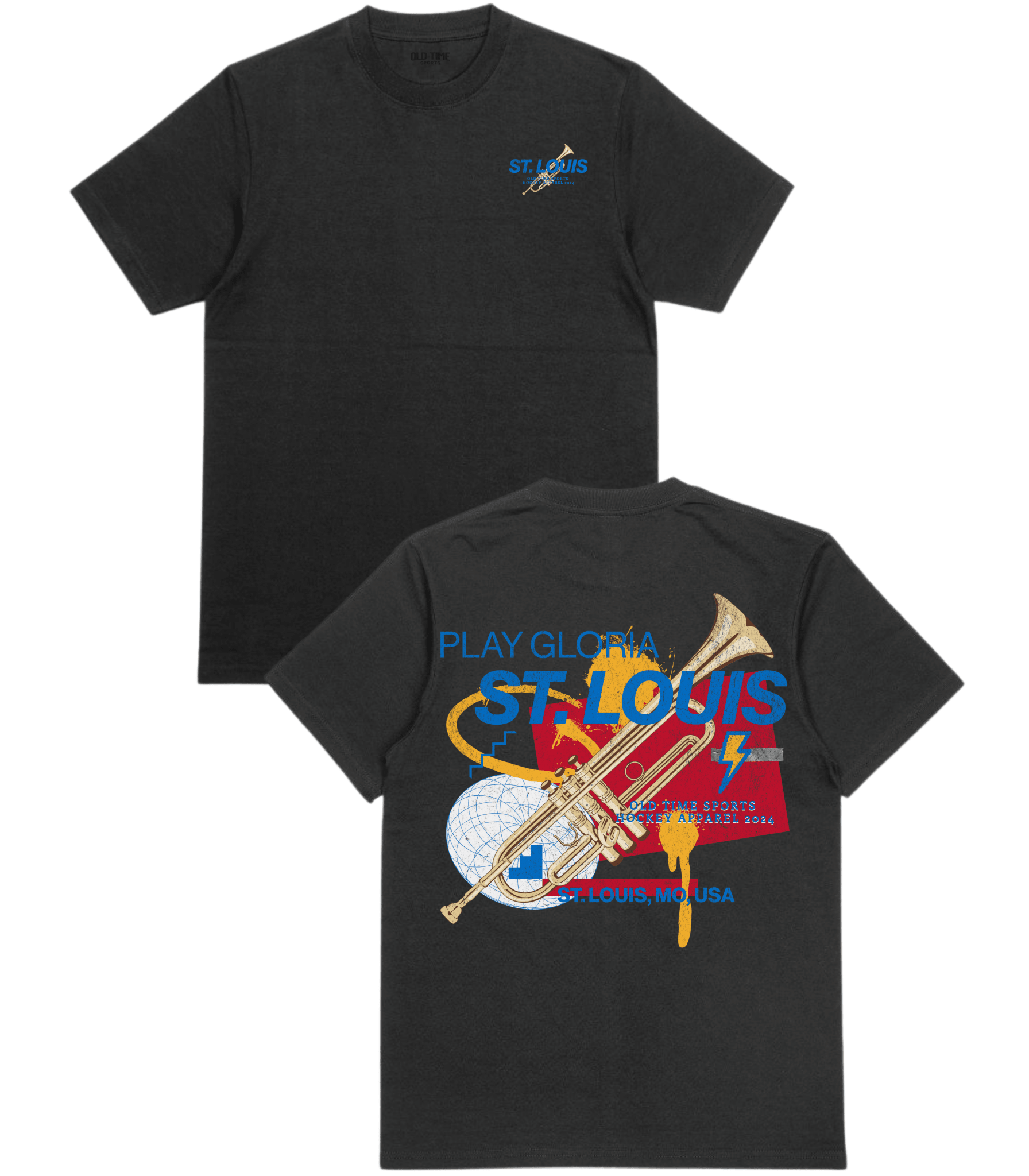 Trumpet T-Shirt - Old Time Sports