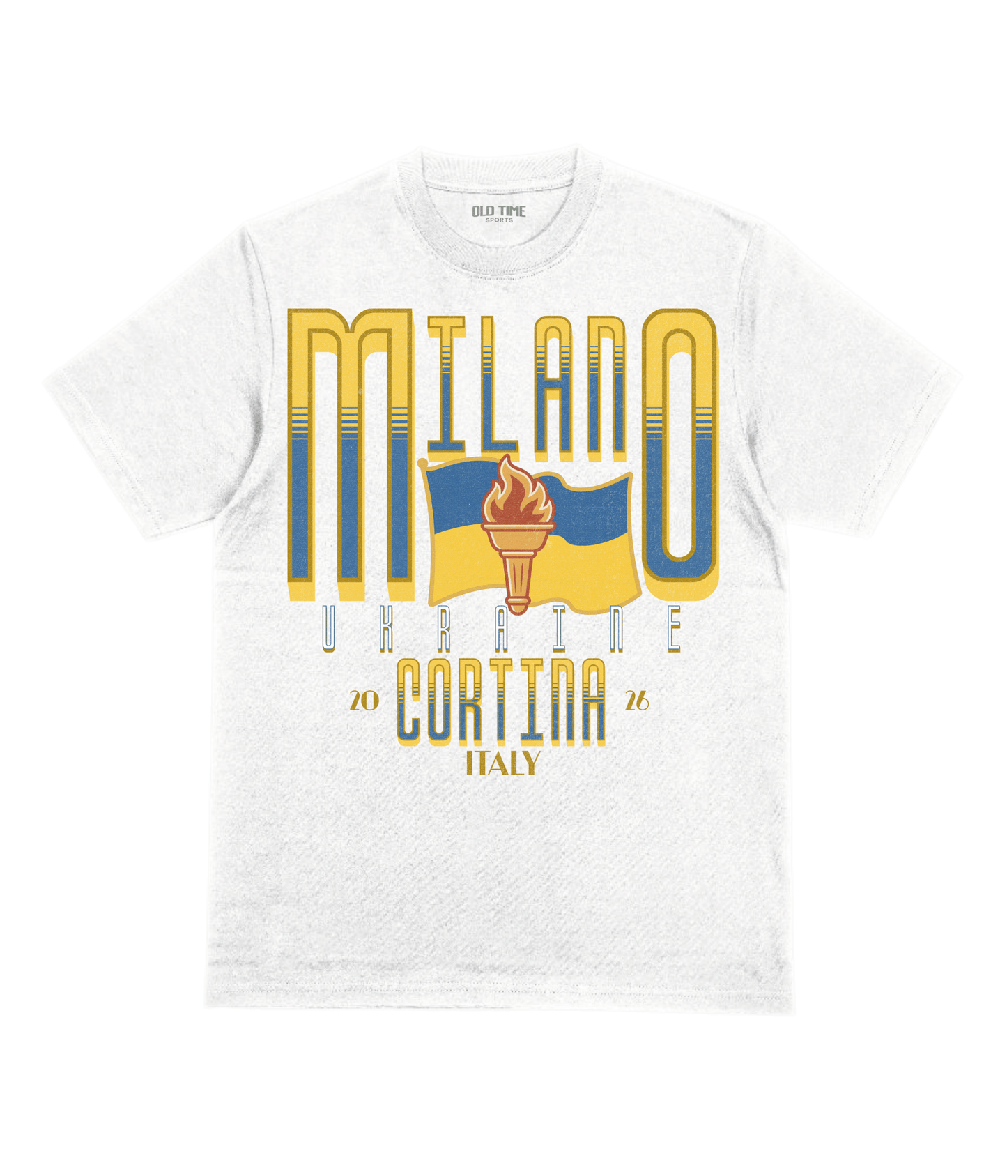 Ukraine 2026 Milano T-Shirt - Old Time Sports
