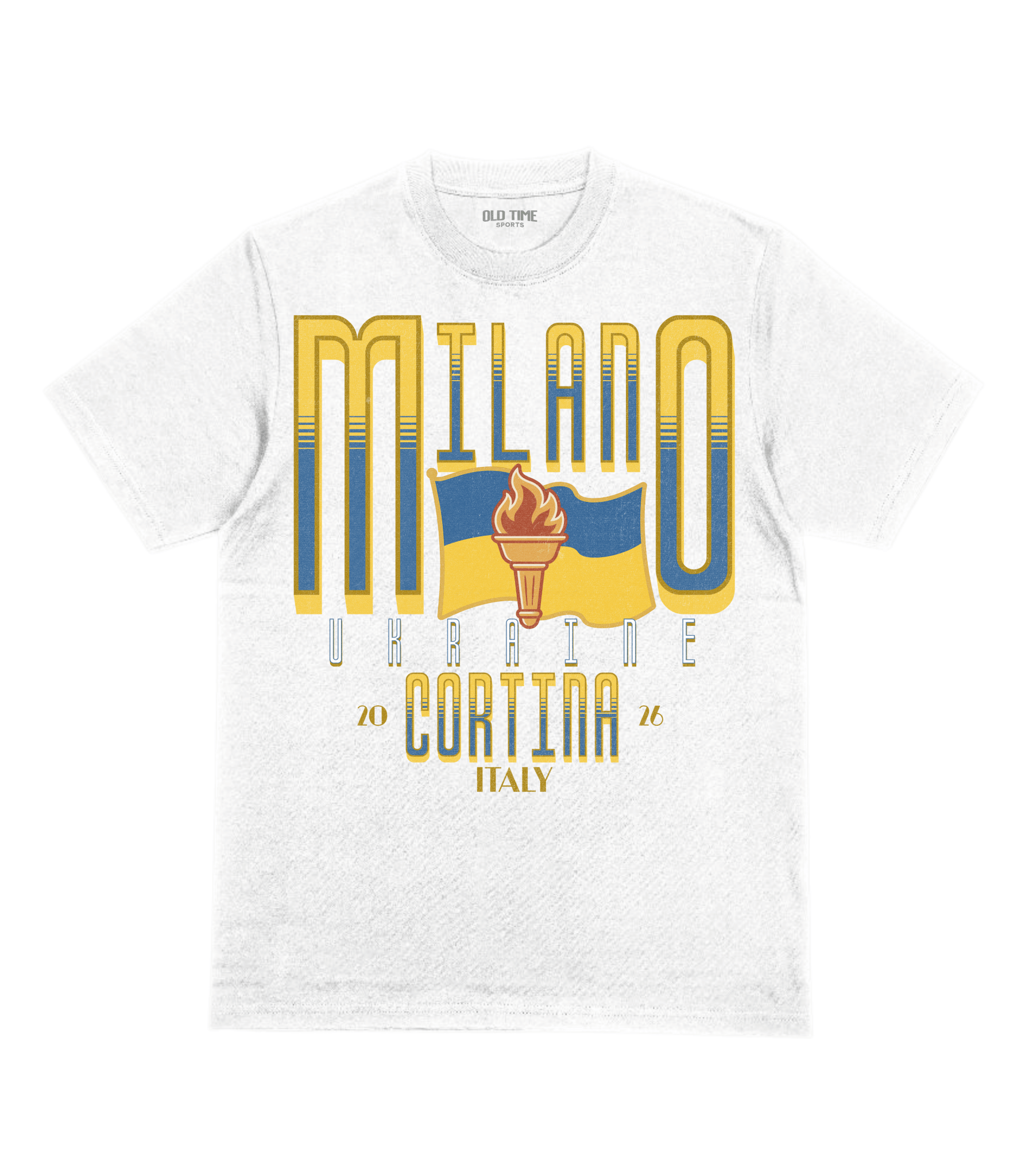 Ukraine 2026 Milano T-Shirt - Old Time Sports