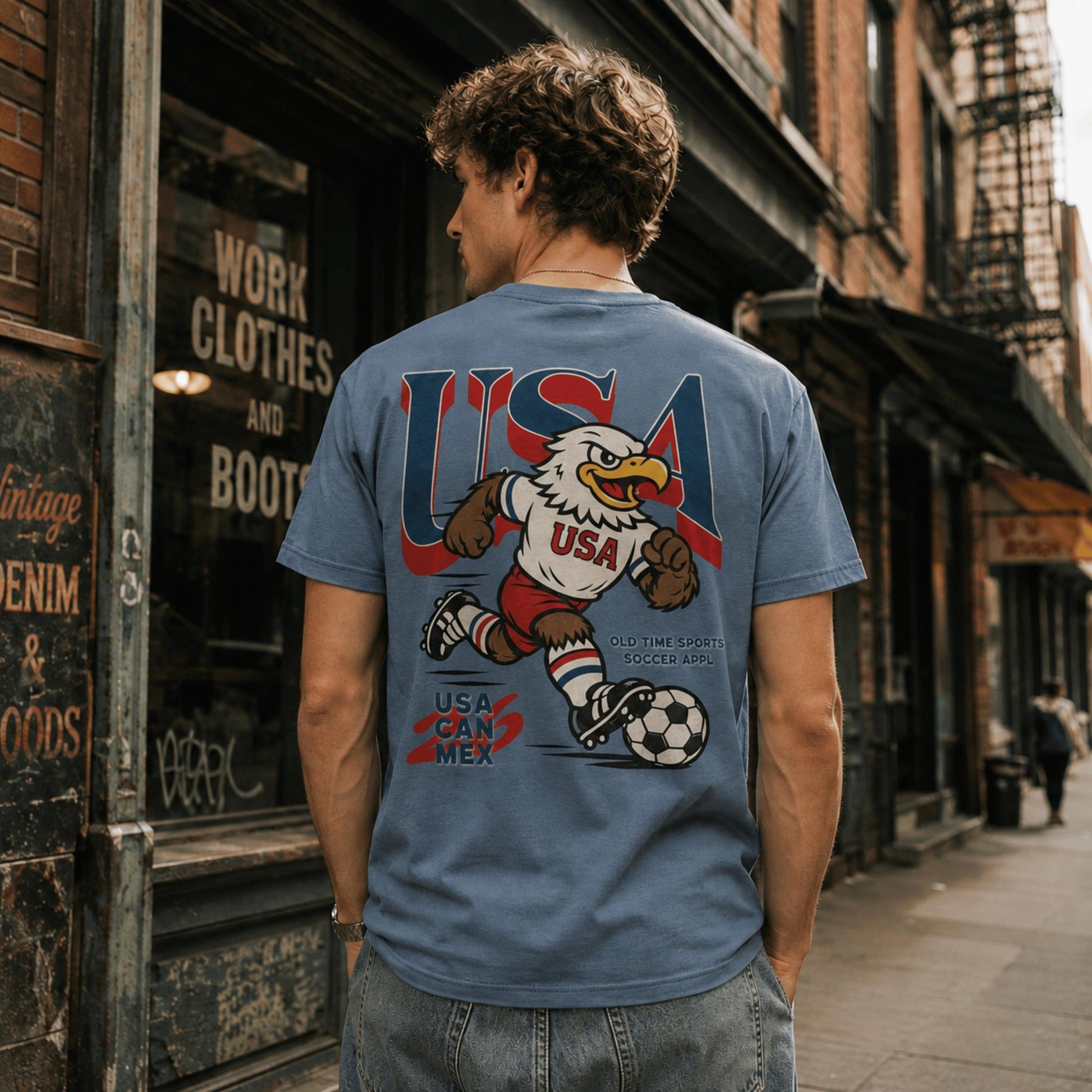 United States Soccer Team T-shirt - Old Time Sports