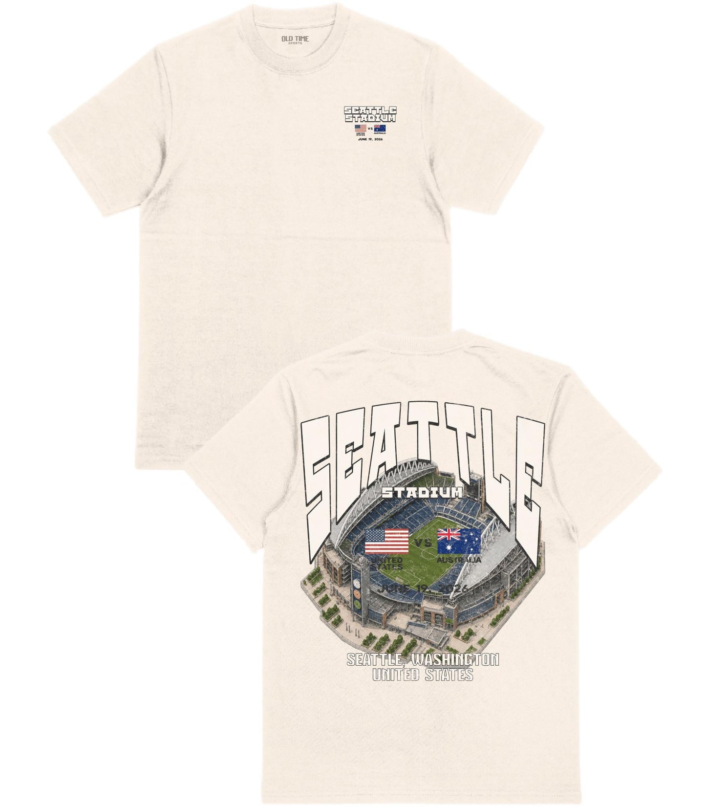 United States VS Australia T-Shirt - Old Time Sports