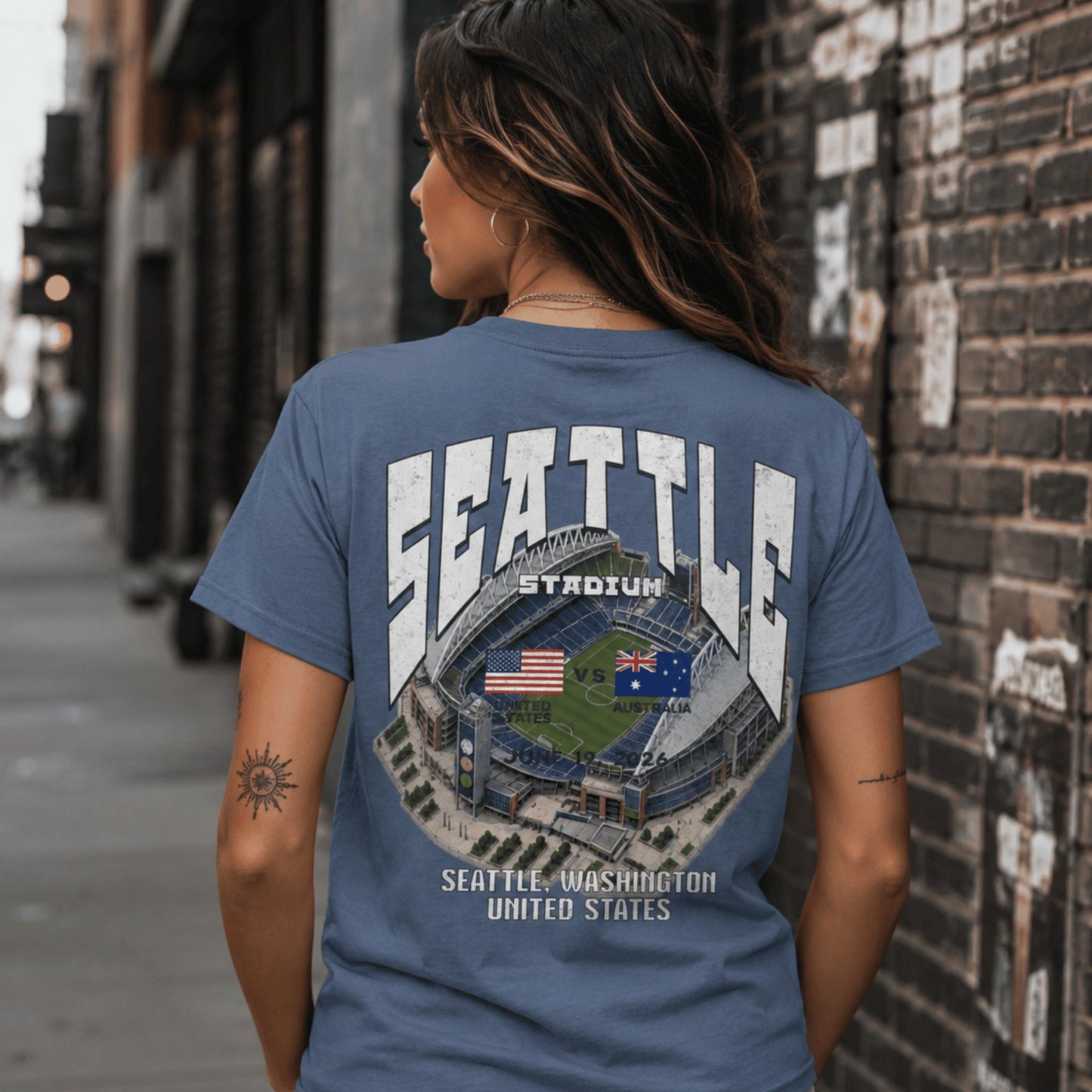 United States VS Australia T-Shirt - Old Time Sports