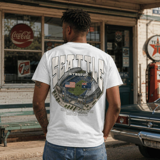 United States VS Australia T-Shirt - Old Time Sports