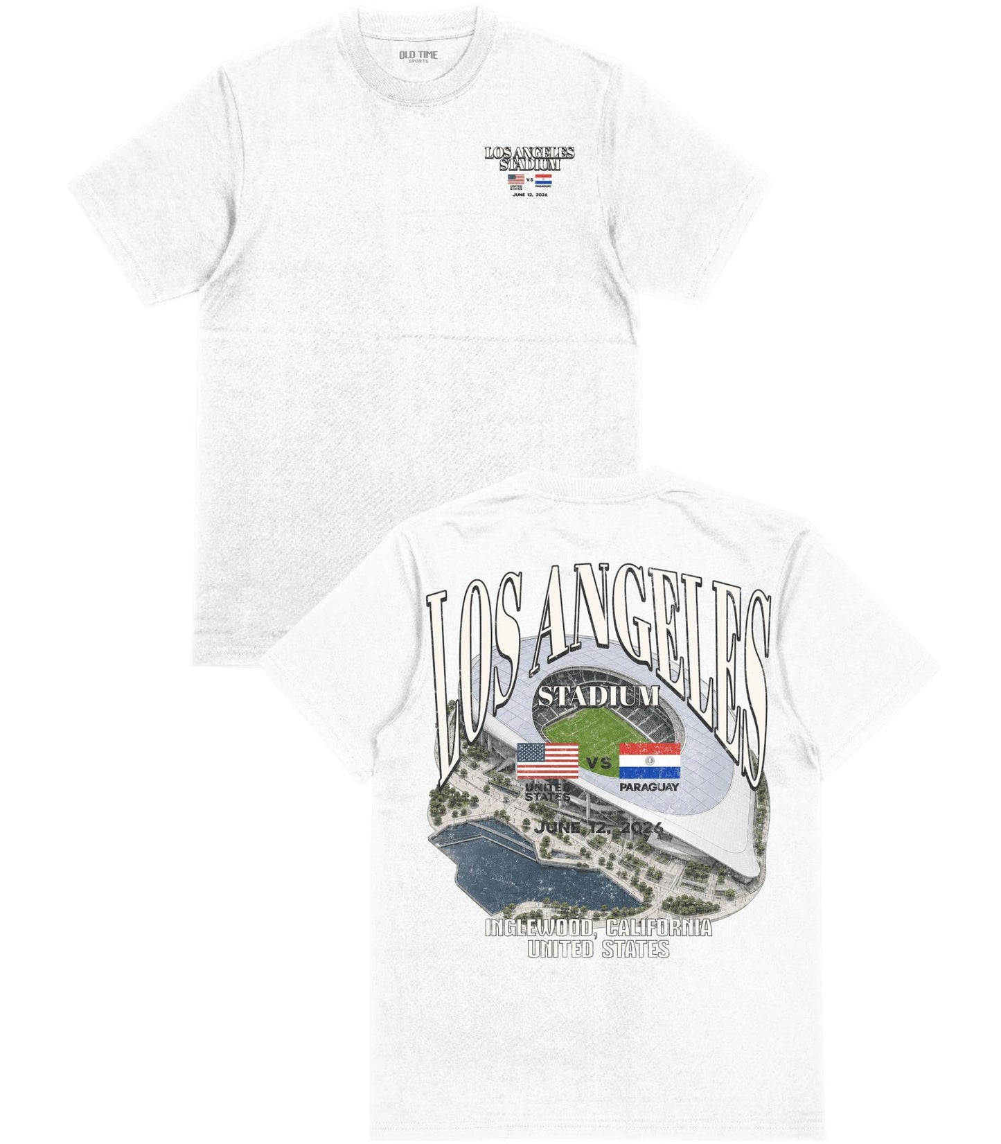 United States VS Paraguay T-Shirt - Old Time Sports