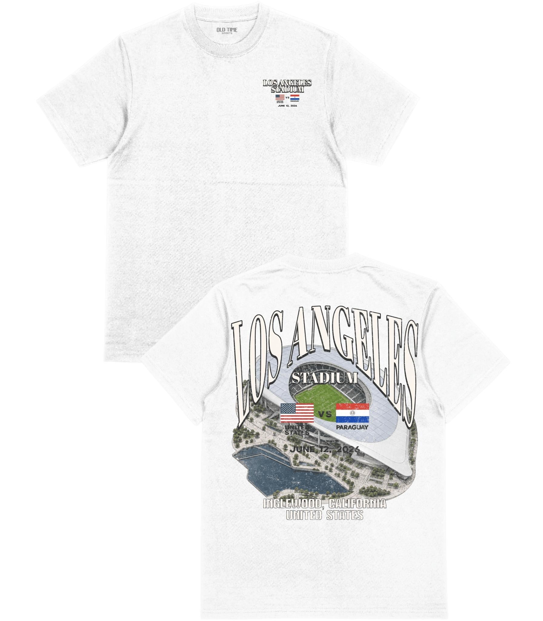 United States VS Paraguay T-Shirt - Old Time Sports