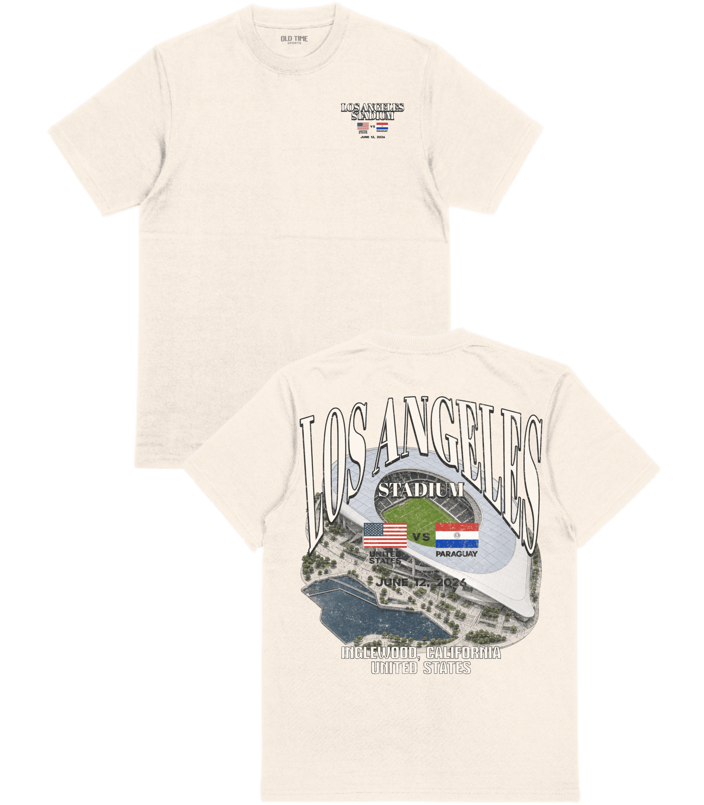 United States VS Paraguay T-Shirt - Old Time Sports