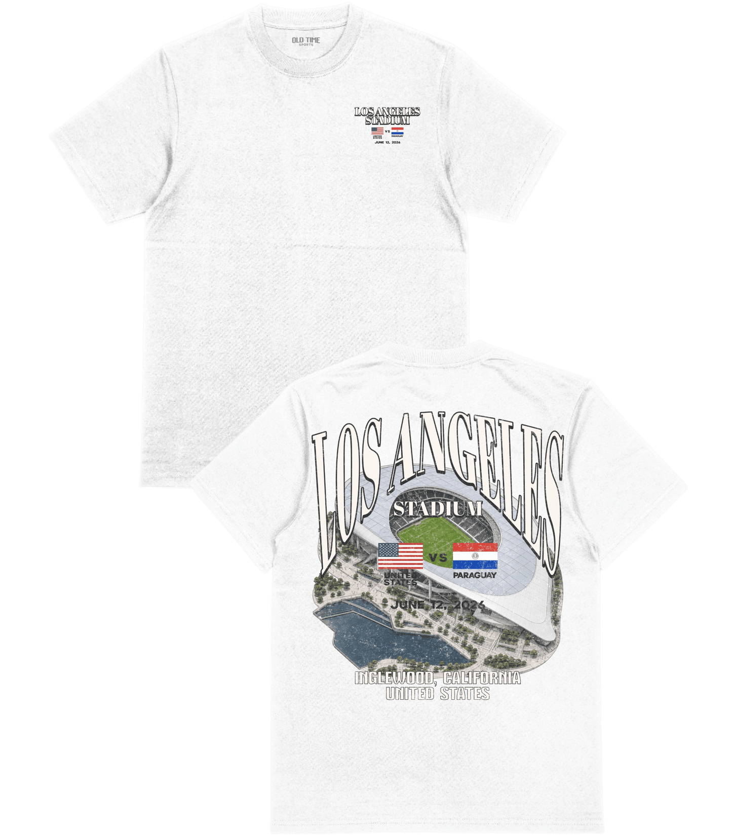 United States VS Paraguay T-Shirt - Old Time Sports