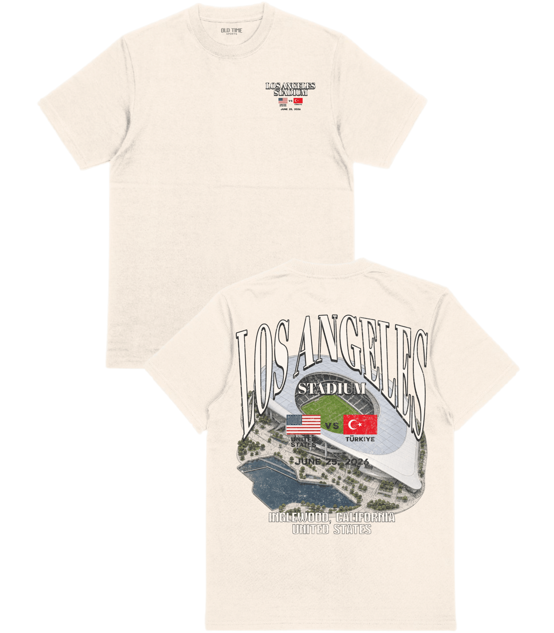 United States VS Turkey T-Shirt - Old Time Sports