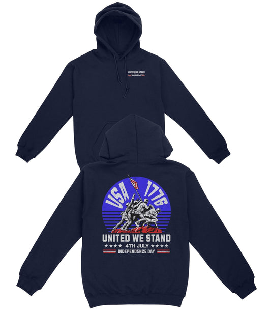 United We Stand Basic Hoodie - Old Time Sports