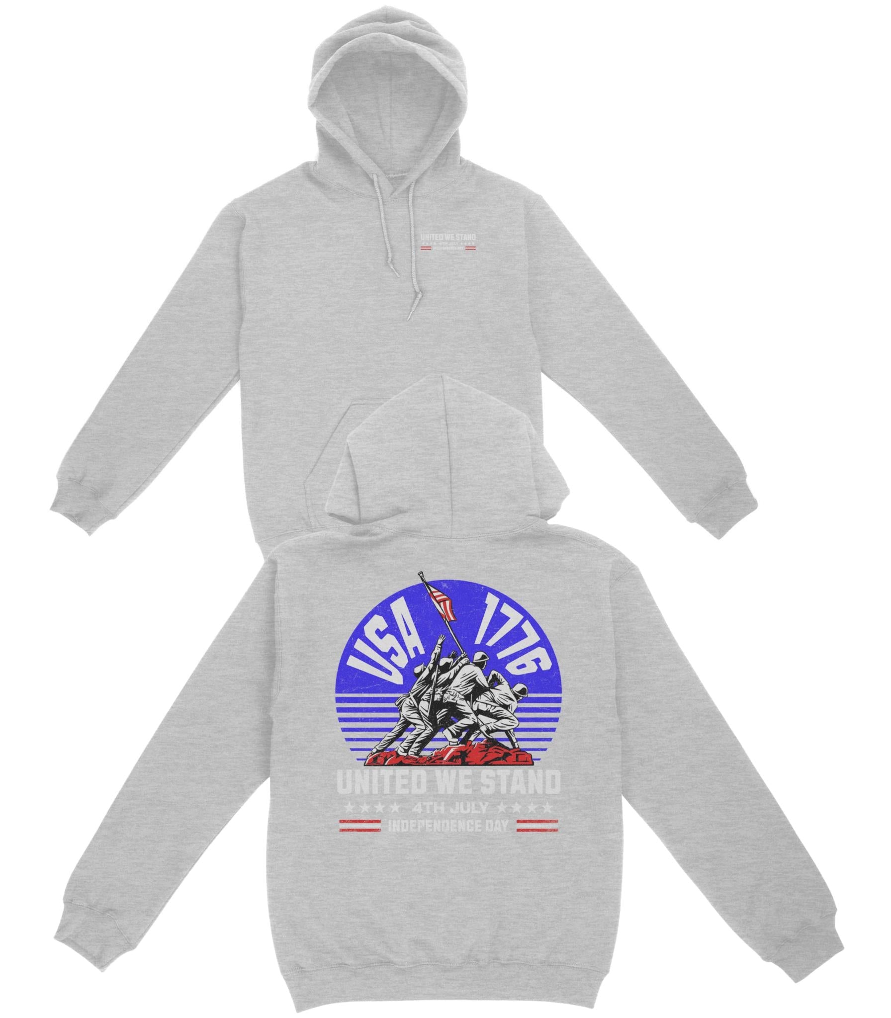 United We Stand Basic Hoodie - Old Time Sports