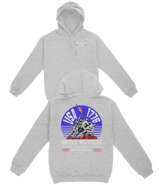 United We Stand Basic Hoodie - Old Time Sports