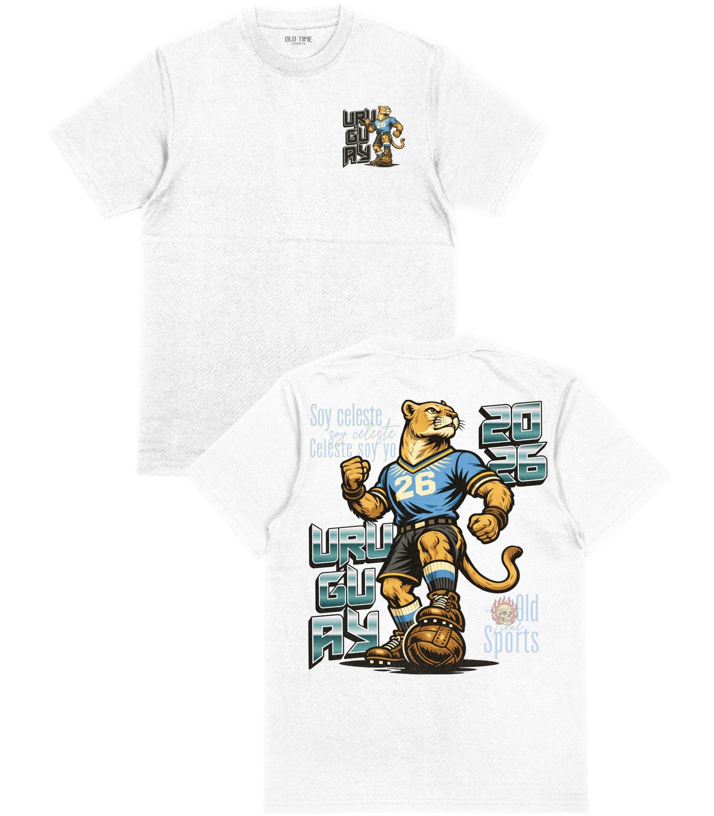 Uruguayan Football T-Shirt - Old Time Sports