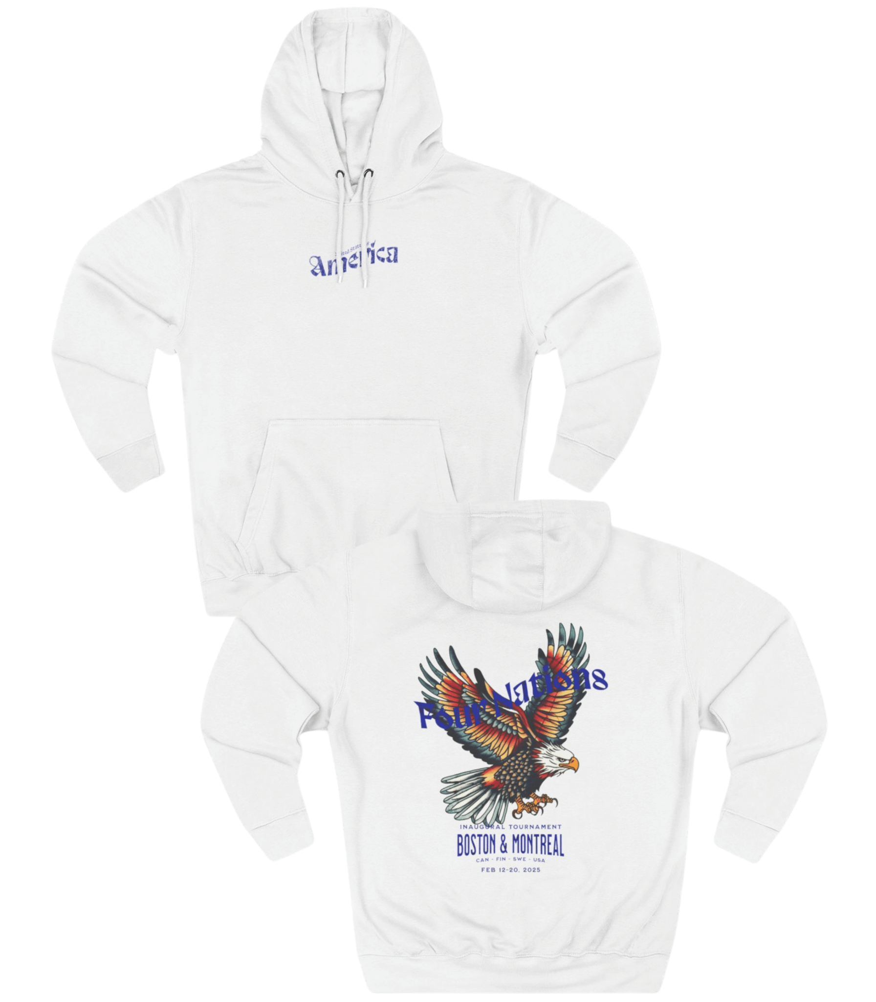 US Four Nations Hoodie - Old Time Sports