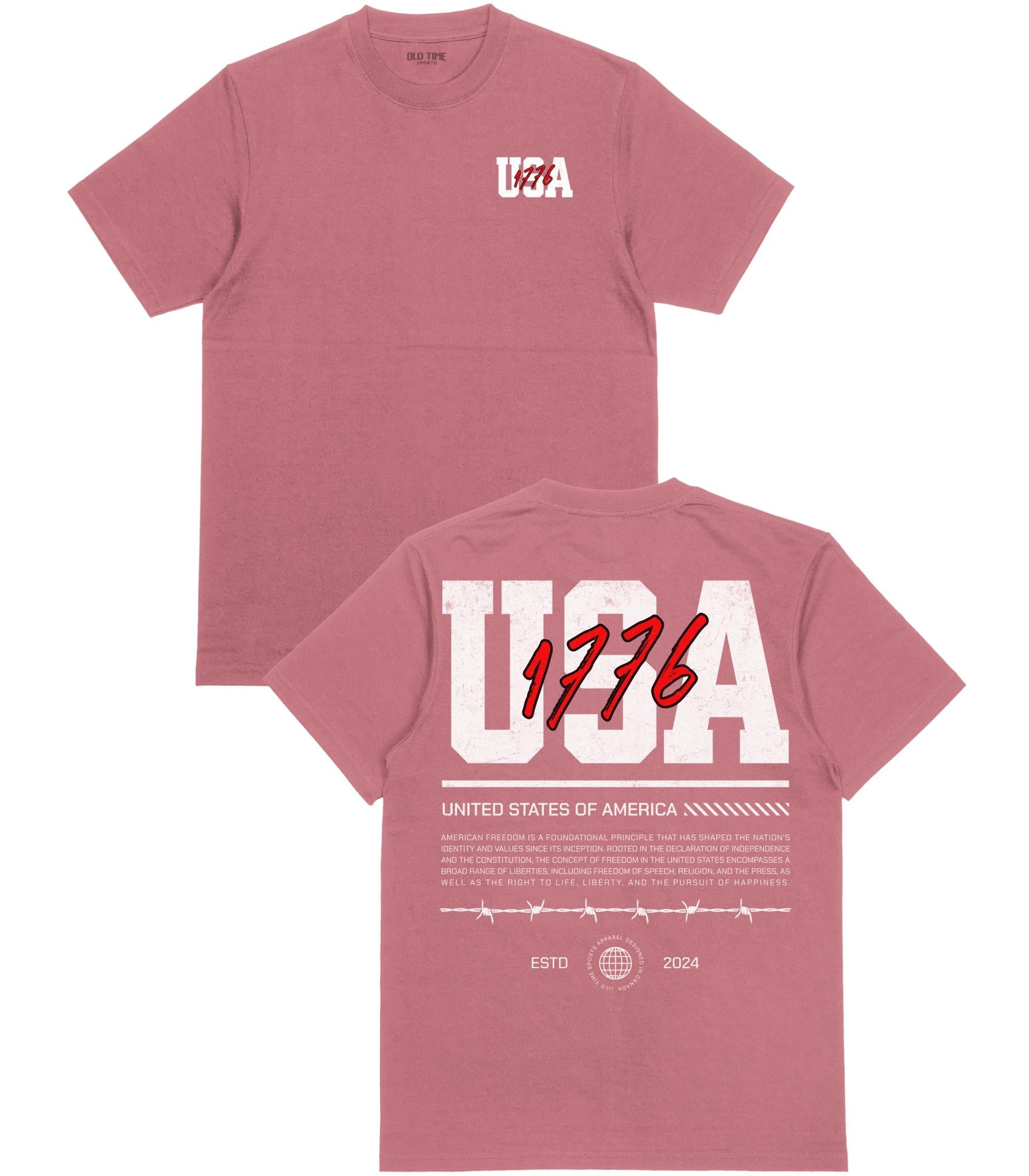 USA 1776 T-Shirt - Old Time Sports