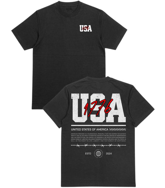 USA 1776 T-Shirt - Old Time Sports