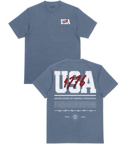 USA 1776 T-Shirt - Old Time Sports