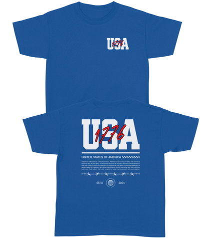 USA 1776 YOUTH T-Shirt - Old Time Sports