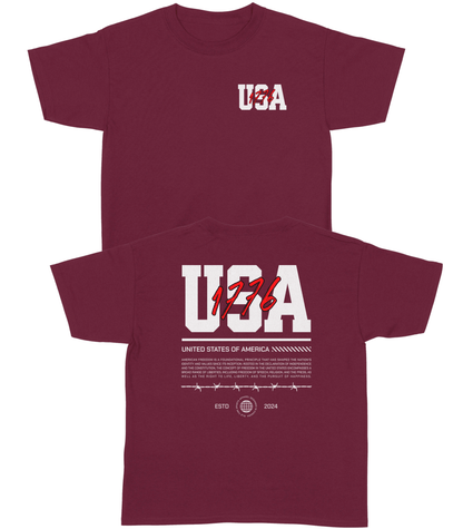 USA 1776 YOUTH T-Shirt - Old Time Sports