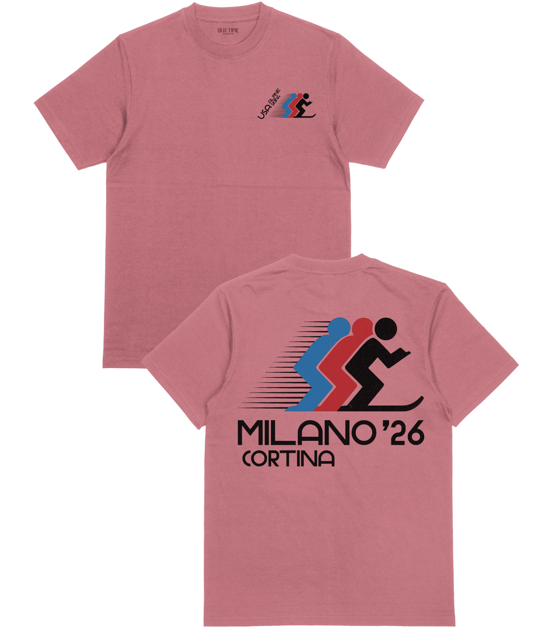 USA Alpine Skiing T-Shirt - Old Time Sports