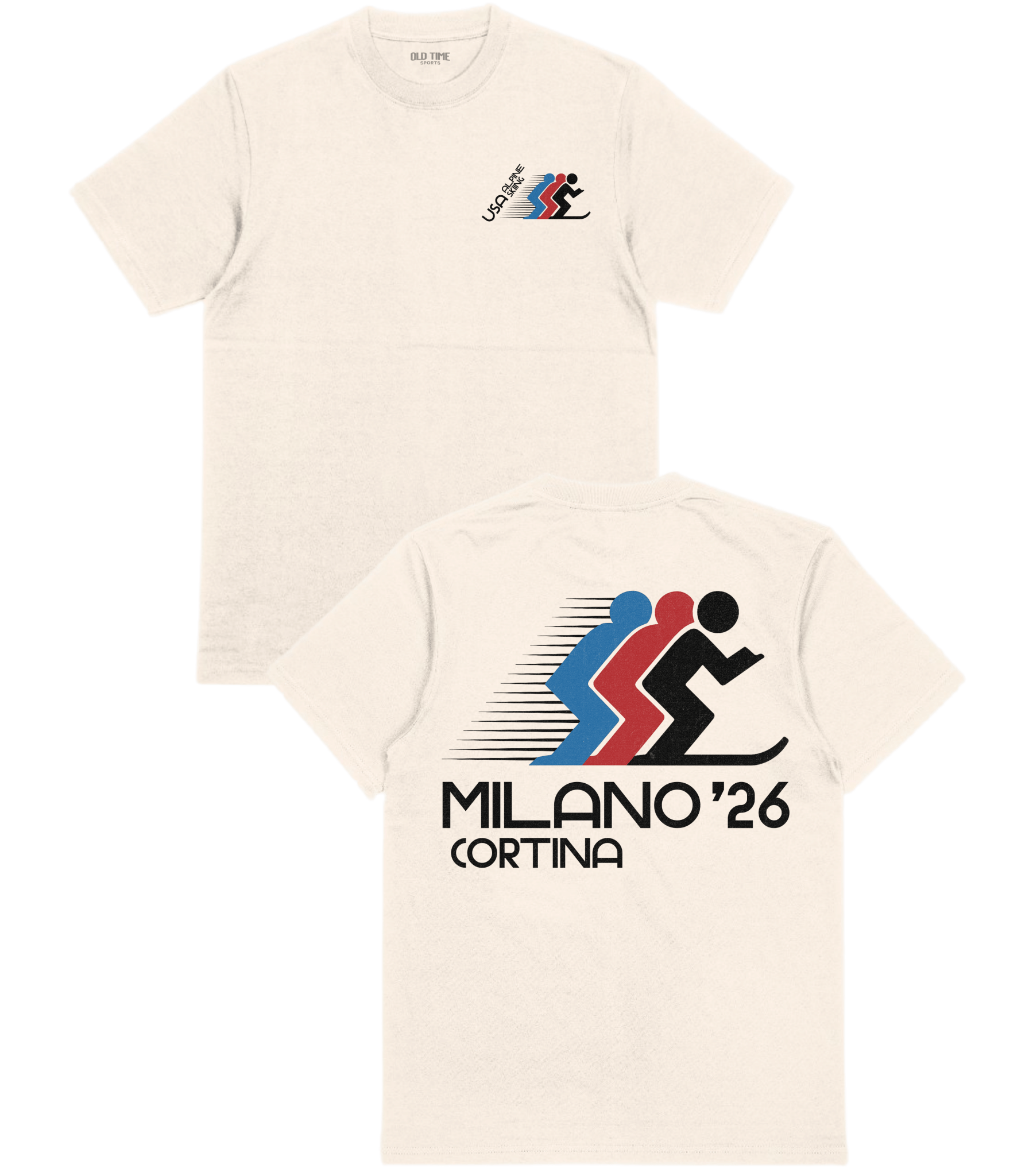 USA Alpine Skiing T-Shirt - Old Time Sports