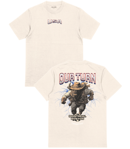 USA Bison T-Shirt - Old Time Sports