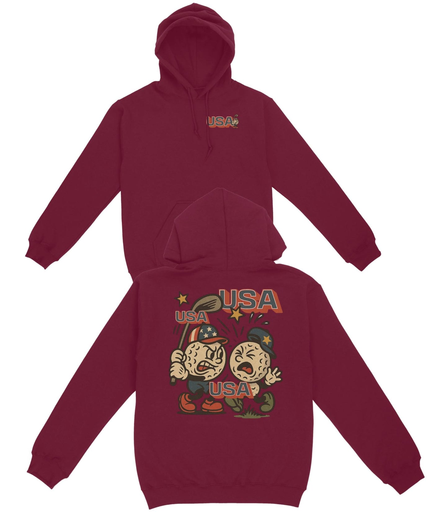 USA Golf Basic Hoodie