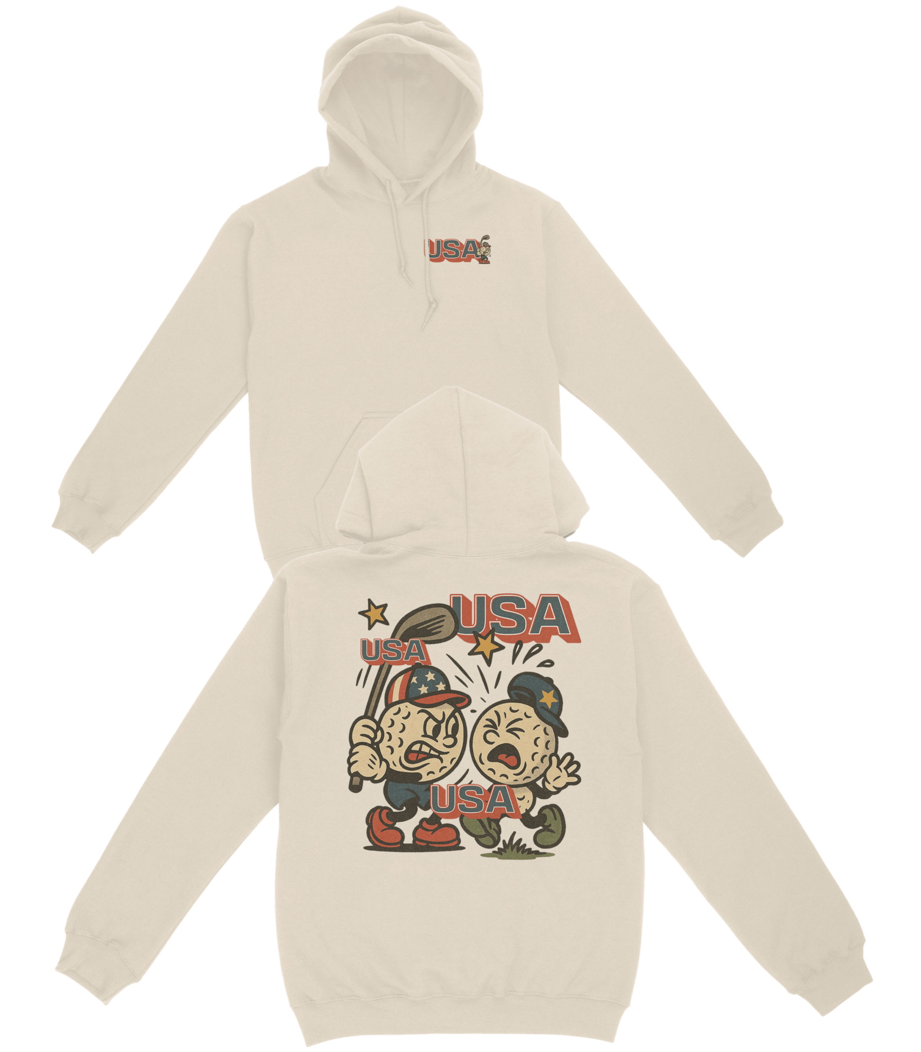 USA Golf Basic Hoodie - Old Time Sports