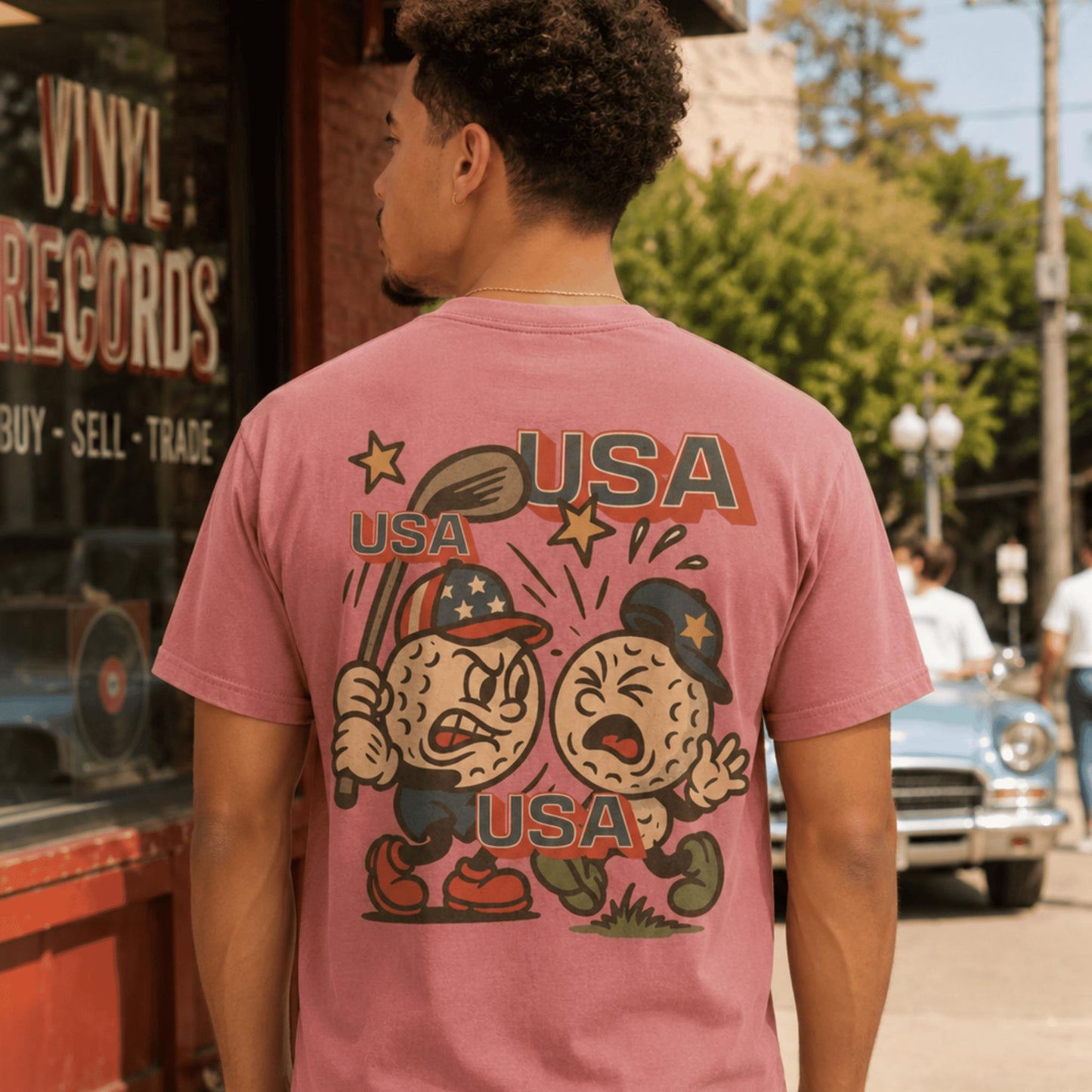 USA Golf T-Shirt - Old Time Sports