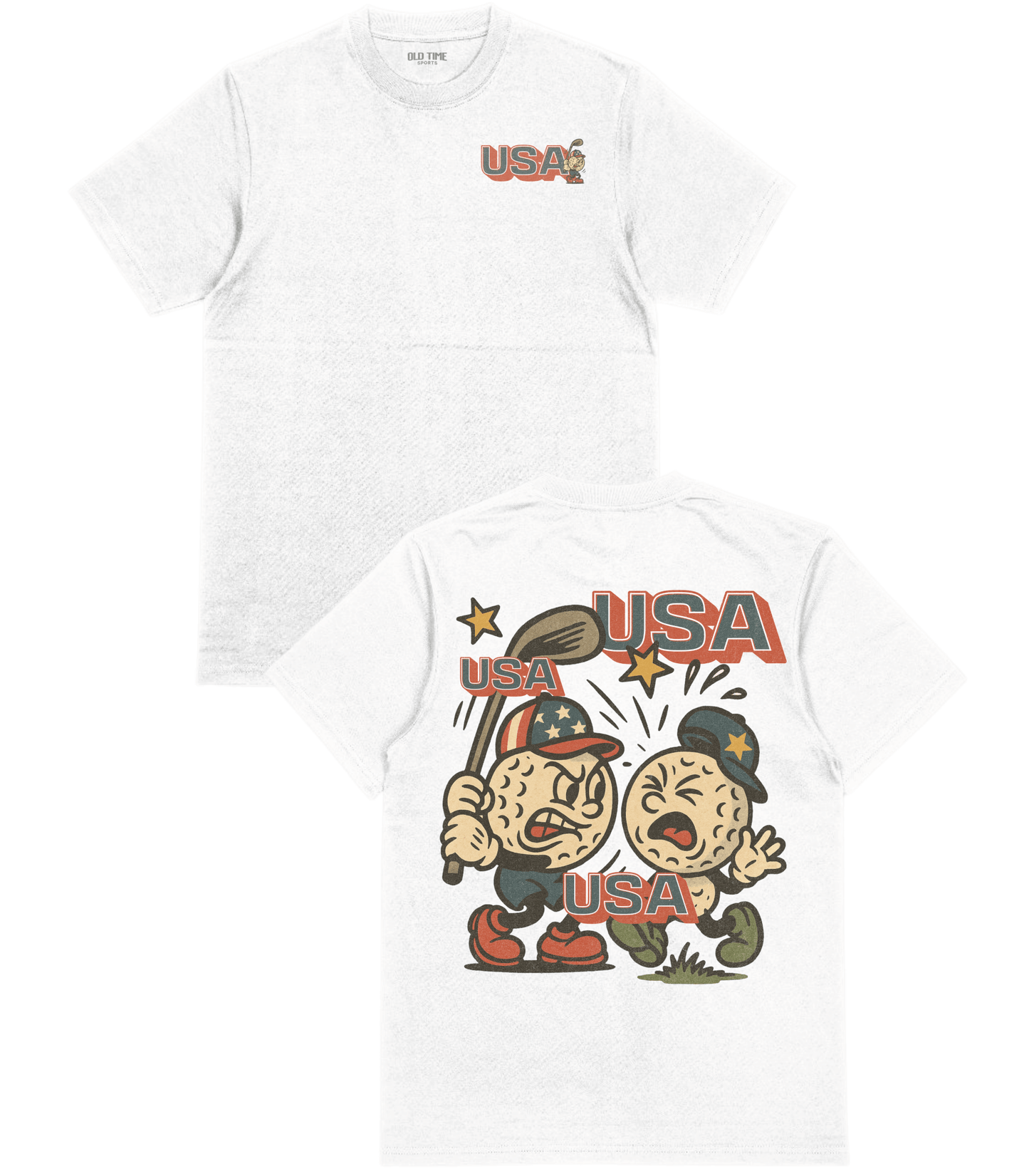 USA Golf T-Shirt - Old Time Sports