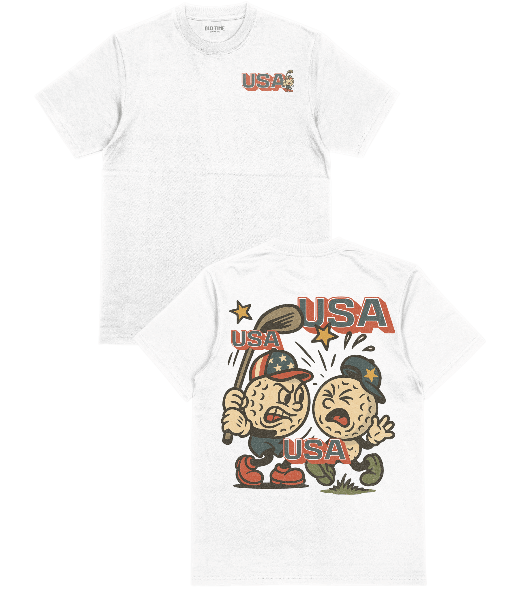 USA Golf T-Shirt - Old Time Sports