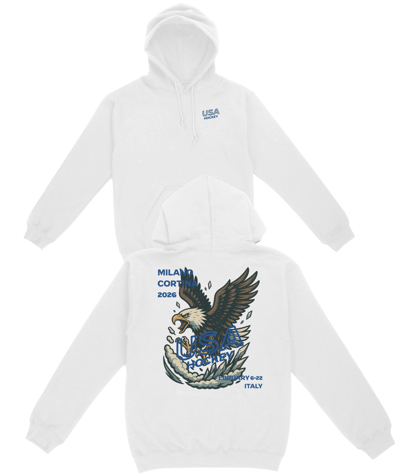 USA Hockey '26 Basic Hoodie - Old Time Sports