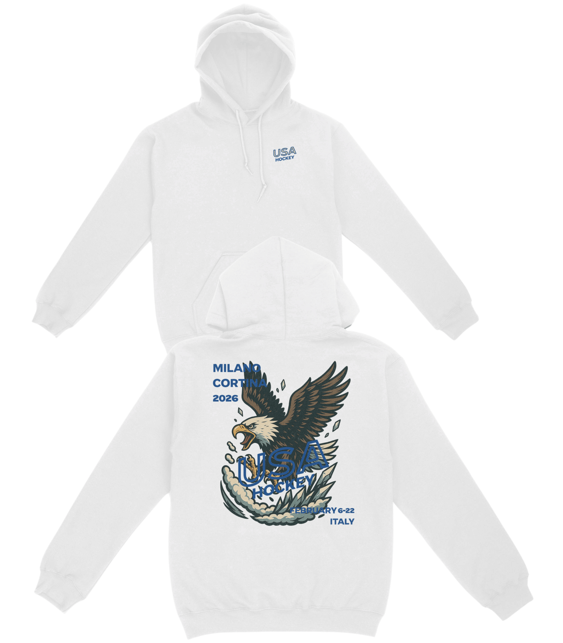 USA Hockey '26 Basic Hoodie - Old Time Sports