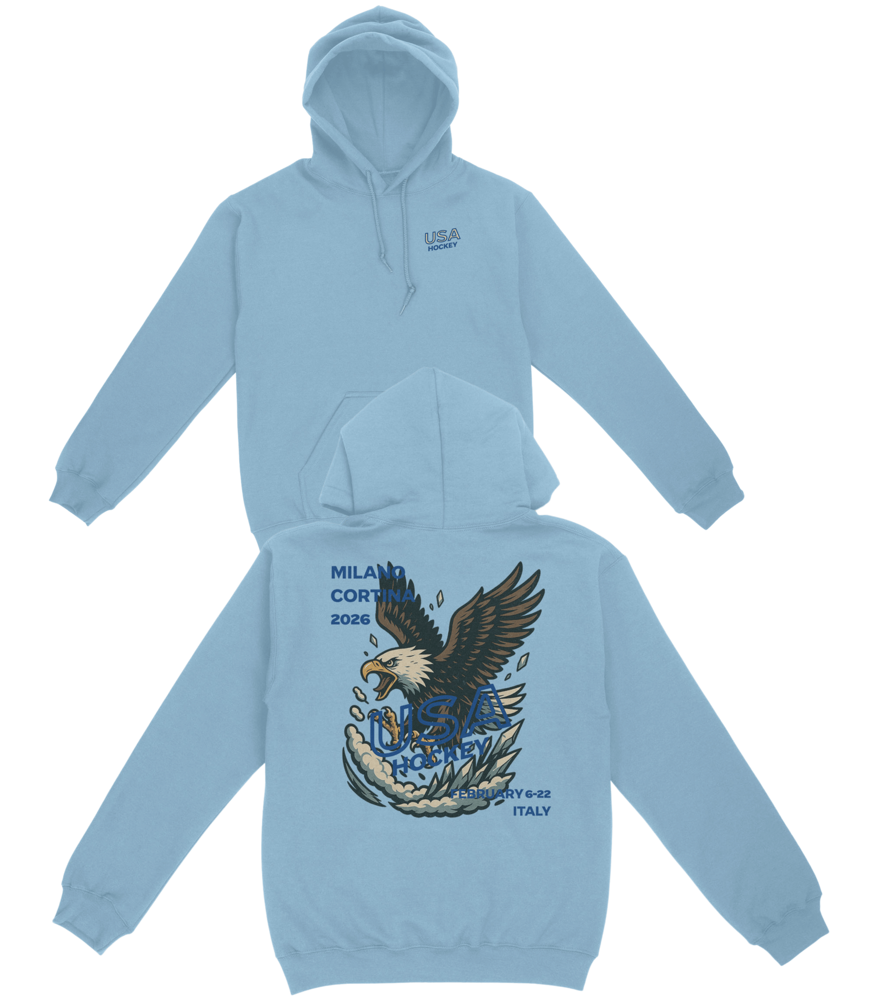 USA Hockey '26 Basic Hoodie - Old Time Sports