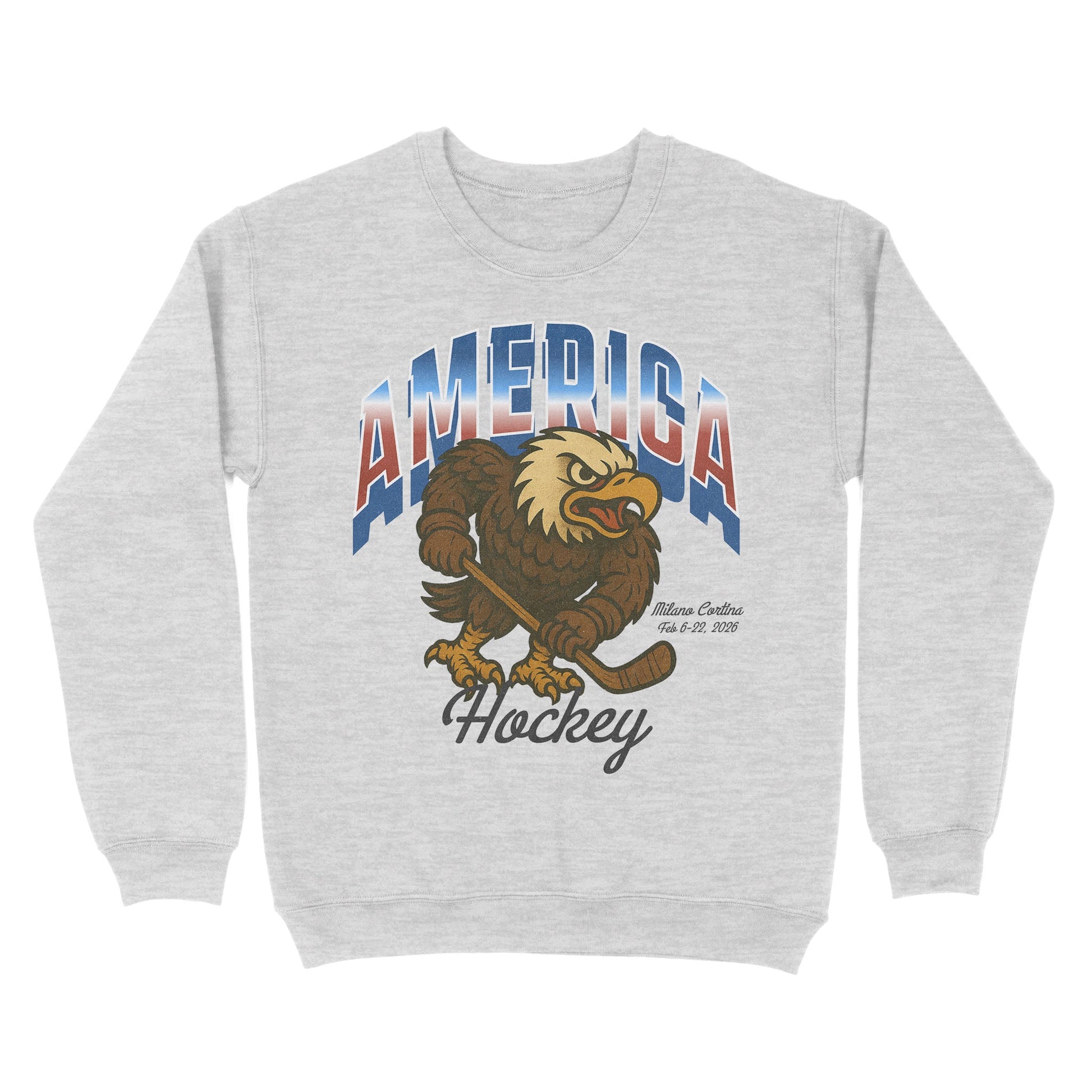 USA Hockey Basic Crewneck - Old Time Sports