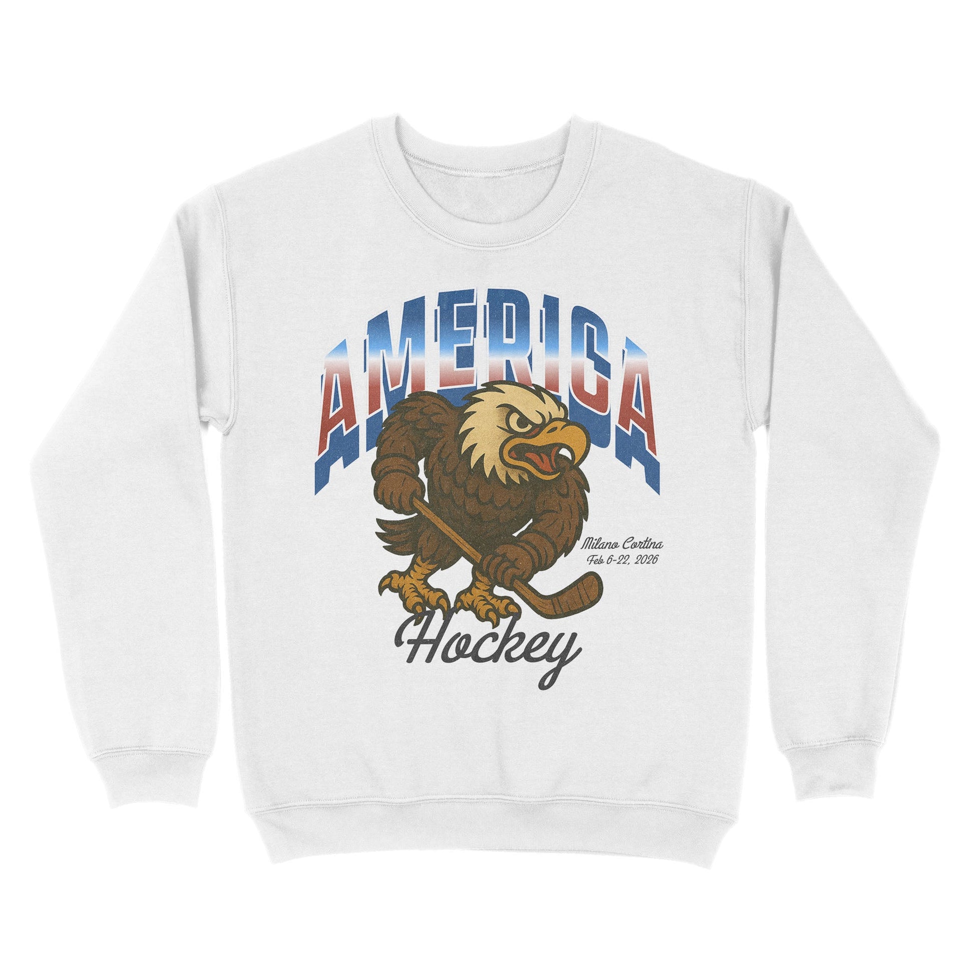 USA Hockey Basic Crewneck - Old Time Sports