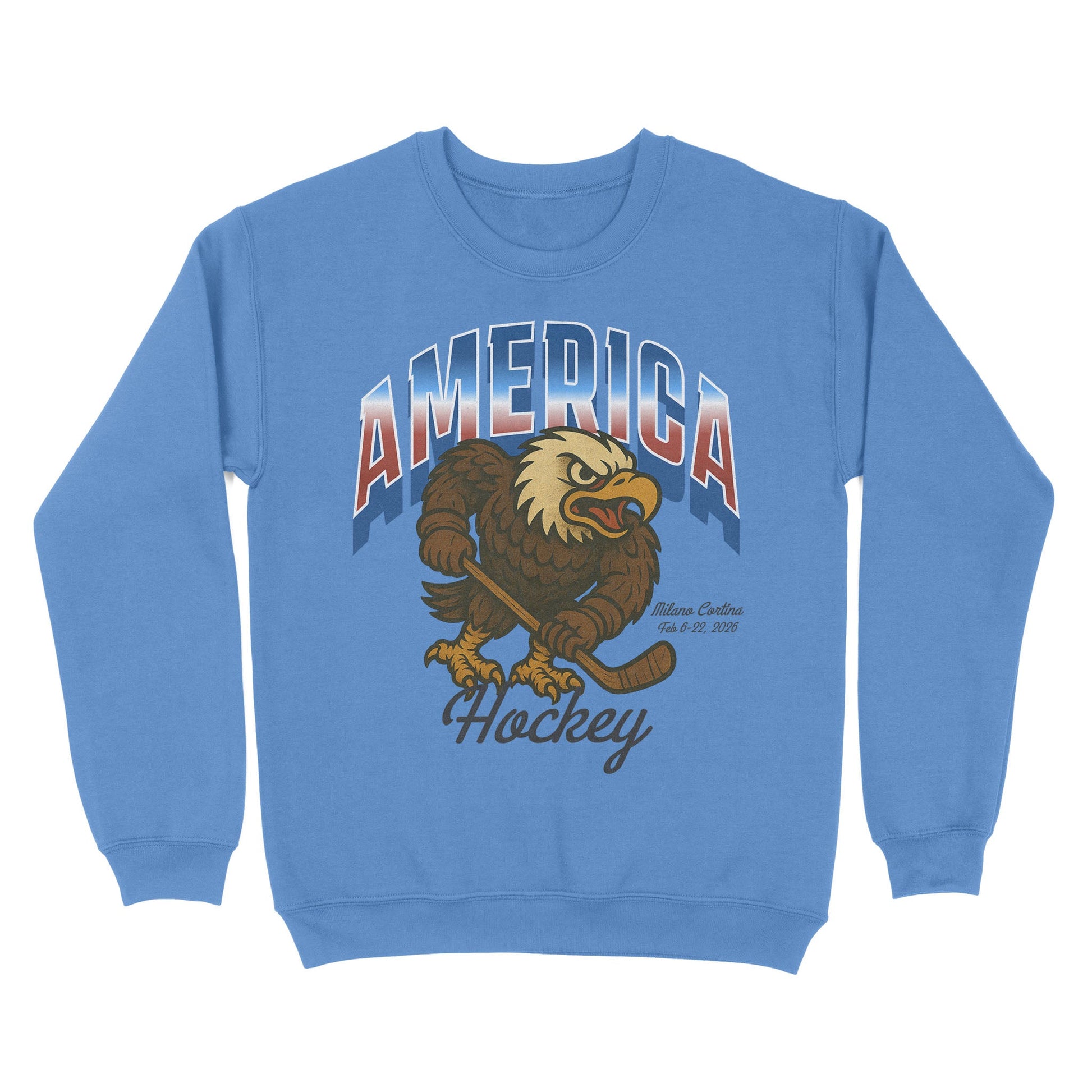 USA Hockey Basic Crewneck - Old Time Sports