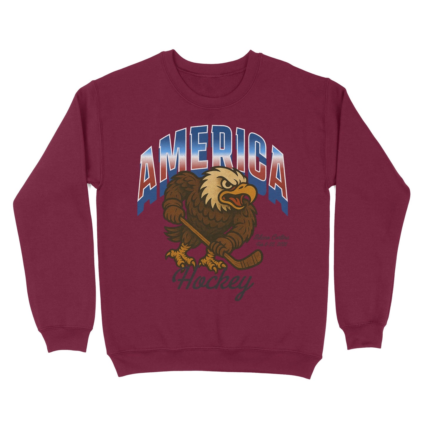 USA Hockey Basic Crewneck - Old Time Sports