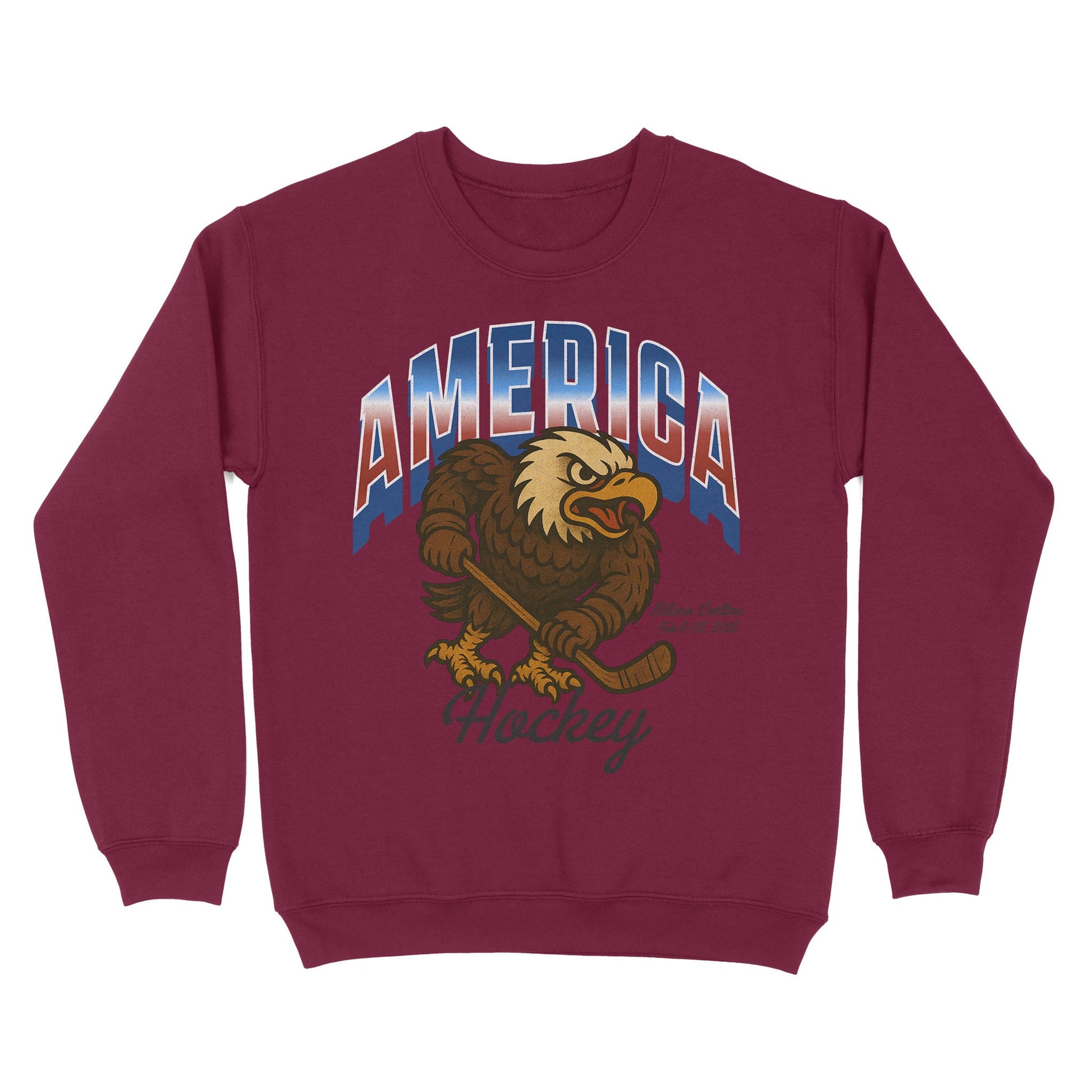 USA Hockey Basic Crewneck - Old Time Sports