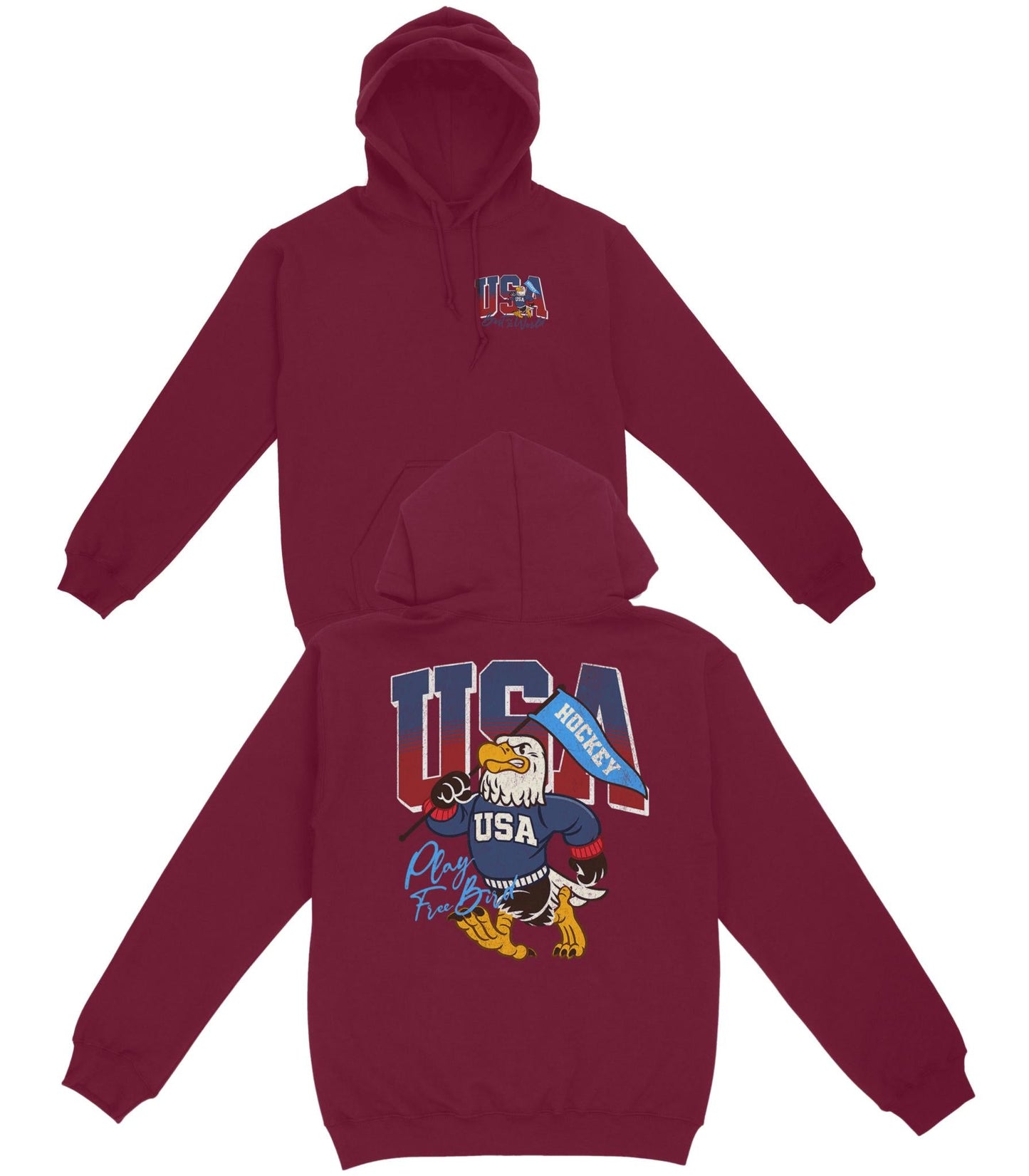 USA Hockey Best in the World Basic Hoodie