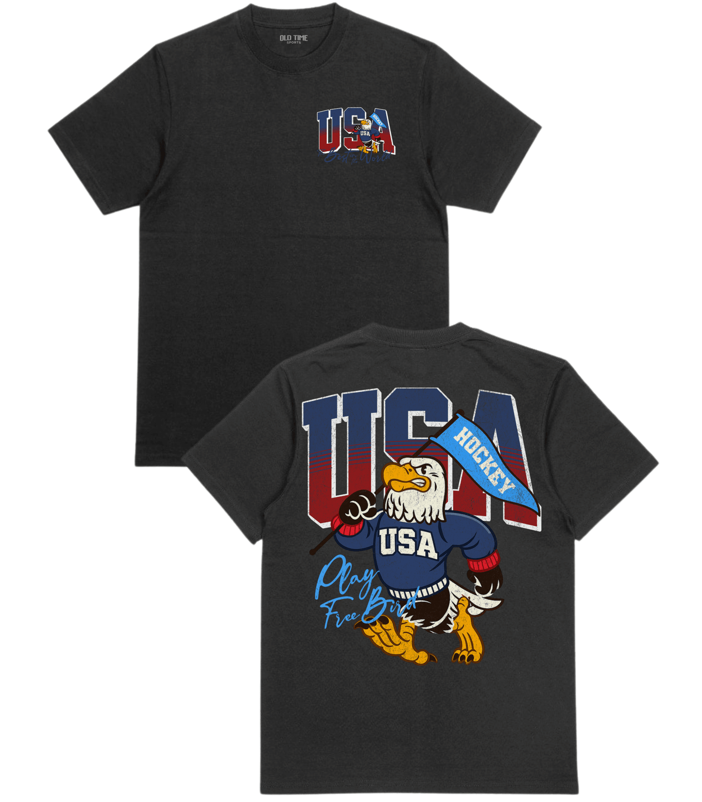 USA Hockey Best in the World T-Shirt - Old Time Sports